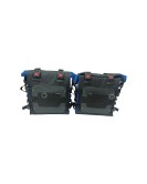 For Royal Enfield Classic 650 Canvas Pannier Bags With Mounting