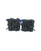For Royal Enfield Classic 650 Canvas Pannier Bags With Mounting