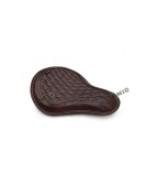 For Royal Enfield Classic 650 Genuine Leather Front Rider Seat Antique Brown