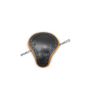 For Royal Enfield Classic 650 Genuine Leather Front Rider Seat Tan Color