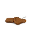 For Royal Enfield Classic 650 Genuine Leather Front and Rear Seat Tan Color