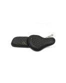 For Royal Enfield Classic 650 Genuine Leather Front and Rear Seat Black Color