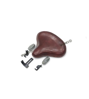 For Royal Enfield Classic 650 Front Rider American Type Solo Seat Antique Brown