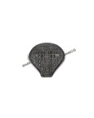 For Royal Enfield Classic 650 Genuine Leather Front Rider Seat Black 