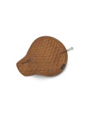 For Royal Enfield Classic 650 Genuine Leather Front Rider Seat Tan