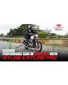 For Royal Enfield Classic 650 Atlas Red Rooster Exhaust Silencer Polished