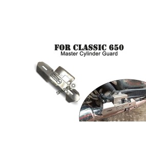 For Royal Enfield Classic 650 3 Pcs Accessories Combo Pack Silver