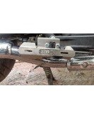 For Royal Enfield Classic 650 3 Pcs Accessories Combo Pack Silver
