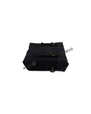 For Royal Enfield Classic 650 Military Pannier Bags Black Color With Mounting