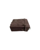 For Royal Enfield Classic 650 Military Pannier Bags Coffee Brown With Mounting