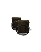 For Royal Enfield Classic 650 Military Pannier Bags Olive Color with Mounting