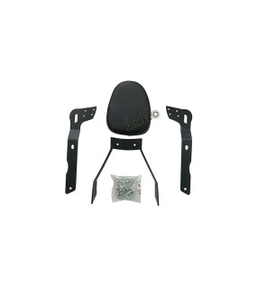 For Royal Enfield CLASSIC 650 Black Rear Backrest With Pad