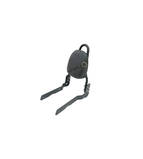 For Royal Enfield CLASSIC 650 Sissy Bar With Backrest Black