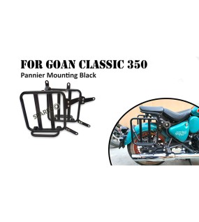 Fit For Royal Enfield Goan Classic 350 Pannier Mounting Black