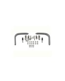 Fit For Royal Enfield Goan Classic 350 Tinted Black Color Hand Guard Kit   