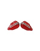 Fit For Royal Enfield Goan Classic 350 Tinted Red Color Hand Guard Kit