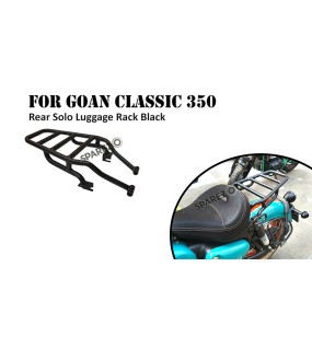 Fit For Royal Enfield Goan Classic 350 Rear Solo Luggage Rack Black