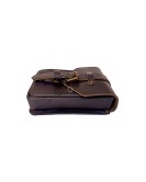 Fit For Royal Enfield Goan Classic 350 Leather Magnetic Tank Pouch Black Color