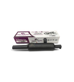 Fit For Royal Enfield Goan Classic 350 Indori Black Exhaust Silencer   