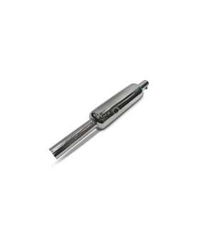 Fit For Royal Enfield Goan Classic 350 Empty Loud Silencer Chromed