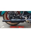 Fit For Royal Enfield Goan Classic 350 Empty Loud Silencer Chromed