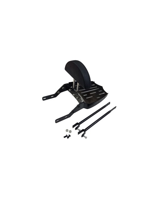 Royal Enfield Classic 350cc 500cc Rear Luggage Rack Black With Backrest