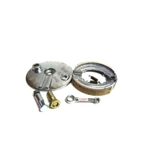 Royal Enfield Complete 6" Front Brake Assembly