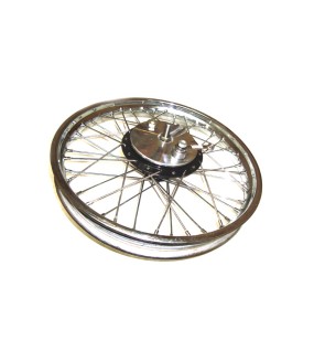 Royal Enfield Half Width Front Wheel And Brake Complete Assembly