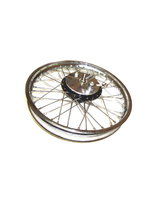 Royal Enfield Half Width Front Wheel And Brake Complete Assembly