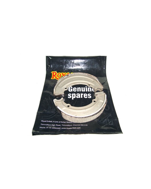 Royal Enfield 6" Brake Shoes Set C/W Lining