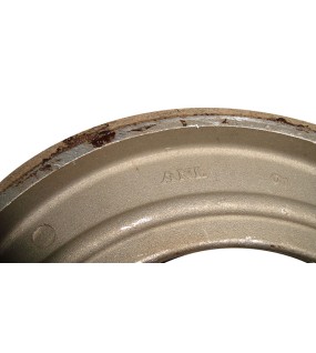 Royal Enfield 6" Brake Shoes Set C/W Lining