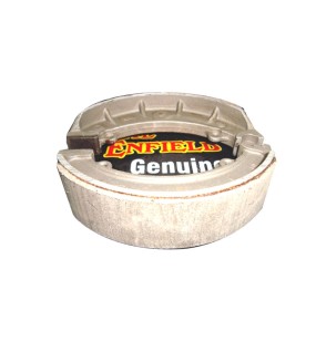 Royal Enfield 7" Pair Of Brake Shoes C/W Lining