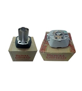 Royal Enfield Classic 500cc Cylinder Head &amp; Barrel - Piston Assembly
