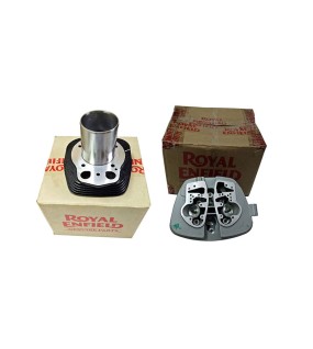 Royal Enfield Classic 350cc Cylinder Head &amp; Barrel - Piston Assembly