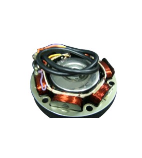 Royal Enfield 4 Wire 12v Alternator Set - Genuine Type Almec