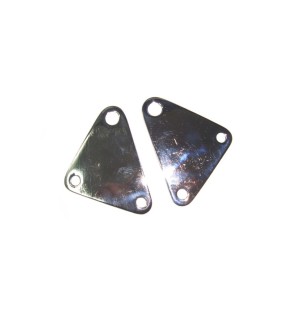 Royal Enfield Gearbox Plate Double Nickel Chromed