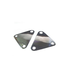 Royal Enfield Gearbox Plate Double Nickel Chromed