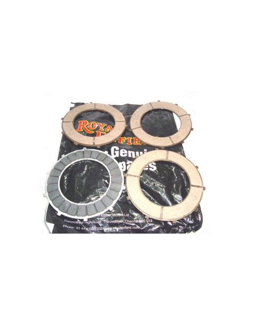 Royal Enfield 4pc Clutch Friction Plate Set