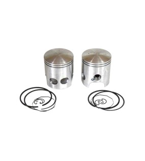 Yamaha RD350cc New &amp; Packed 64mm Piston Assly oversize 0.40" (set of 2 Pistons)