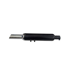 Royal Enfield Classic 350cc 500cc Short Bottle Black Exhaust Silencer