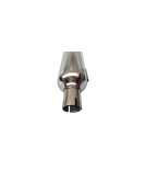 Royal Enfield Classic 350cc 500cc Silencer Silver Peashooter End Cap