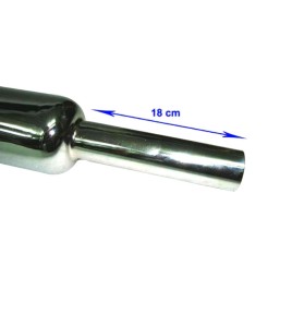 Extra Long Silencer For Royal Enfield New Models Chrome