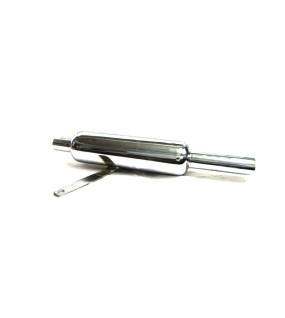 Royal Enfield 350cc Silencer Complete Chromed