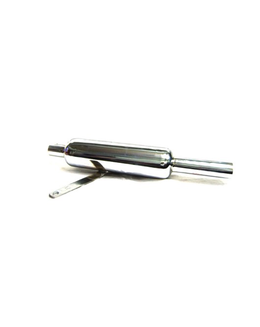 Royal Enfield 350cc Silencer Complete Chromed
