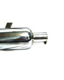 Royal Enfield 350cc Silencer Complete Chromed