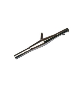 Royal Enfield Bullet Chrome Plated Short Rocket Exhaust Silencer