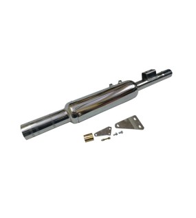 Royal Enfield Classic 350cc 500cc Short Exhaust Silencer with Glasswool