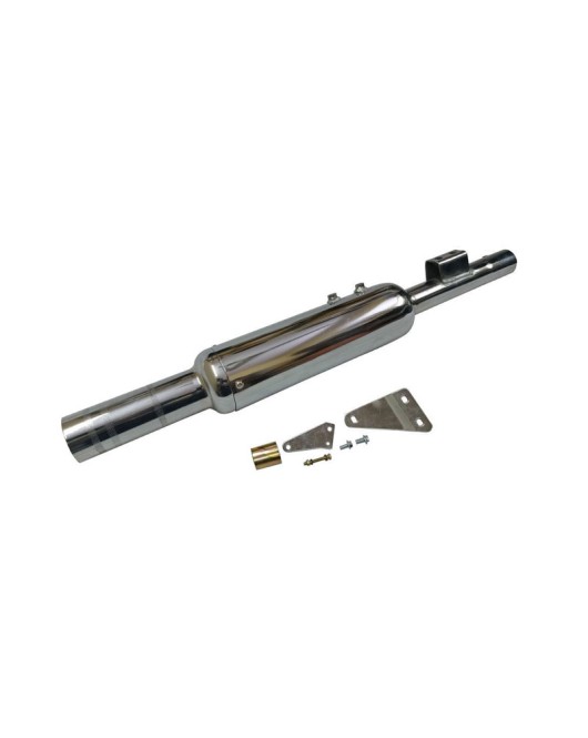 Royal Enfield Classic 350cc 500cc Short Exhaust Silencer with Glasswool