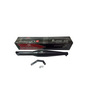 Royal Enfield Classic 500cc Red Rooster SS Exhaust Silencer Black