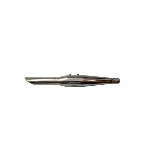 Royal Enfield Classic 500cc Red Rooster SS Exhaust Silencer Polished
